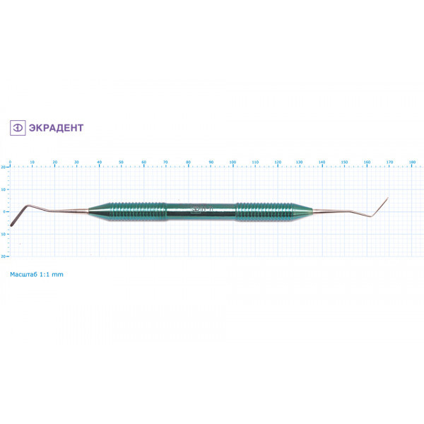 03-10 - гладилка медиально-дистальная средняя 1,5/1,5, Экрадент (Россия)