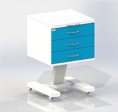 С3 - столик передвижной, 3 выдвижных ящика | Виталия (Россия)