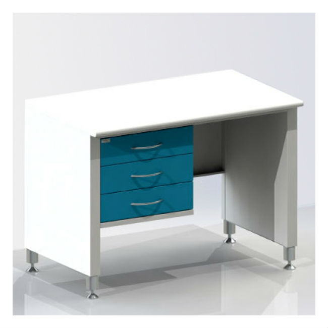 СЛ-Т3 - стол лабораторный, 3 выдвижных ящика | Виталия (Россия)