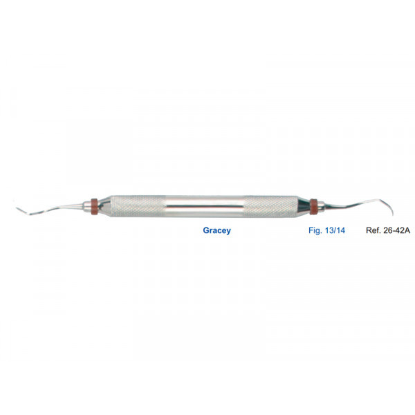 Кюрета парадонтологическая Gracey, форма 13/14, ручка CLASSIC, диаметр 10 мм